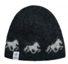 Kidka Fákur Lue i ull med hester i tølt thumbnail