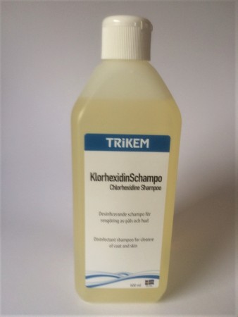 Trikem Klorhexidinshampo 600 ml.