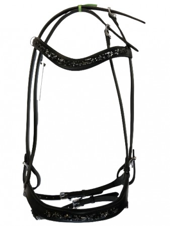 Hodelag HIF komplett wave black rock med anatomisk nesereim