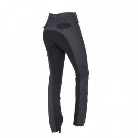 Jodhpurs denim med helskinn